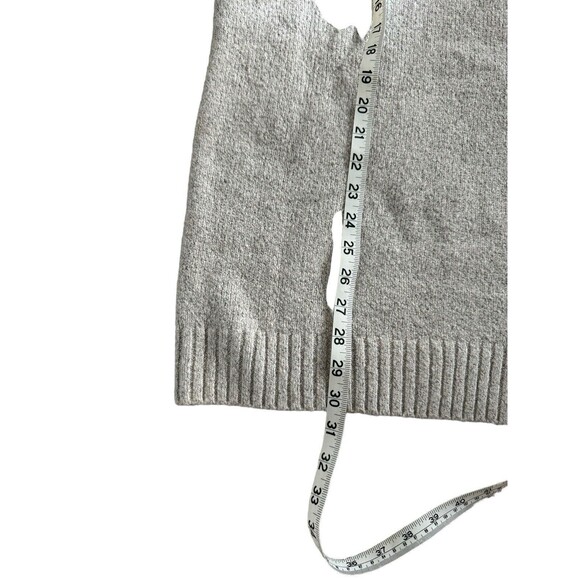 Men’s XXL NWT Old Navy Knit Gray Single Button Classic High Neck Sweater - Picture 4 of 6